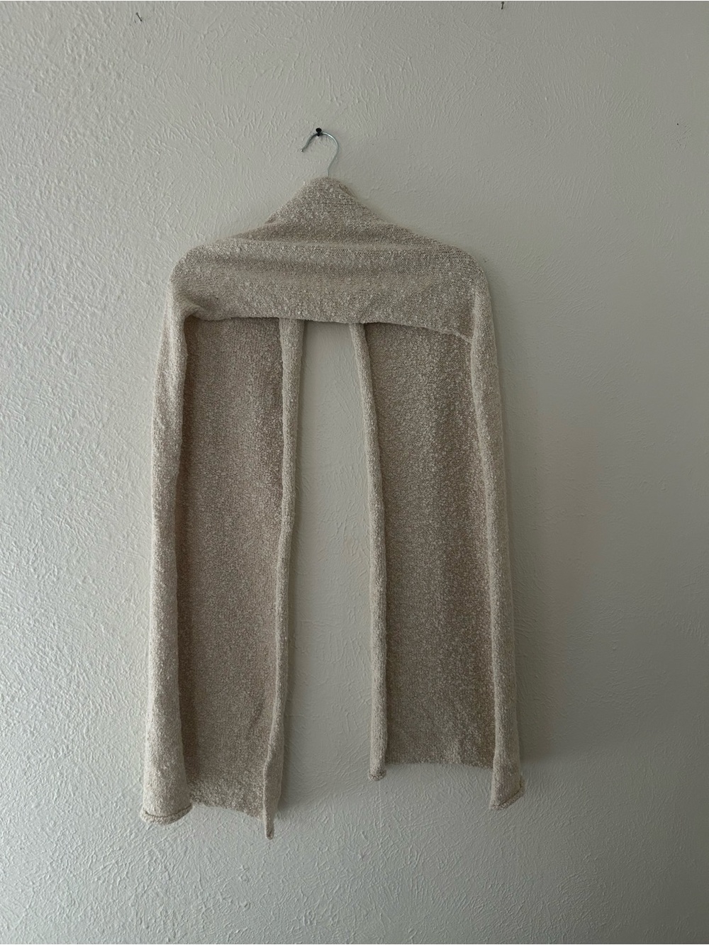 Indigo Luna Winterfall Knit Beige Scarf